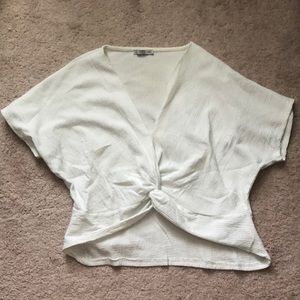 Zara Crop Top White